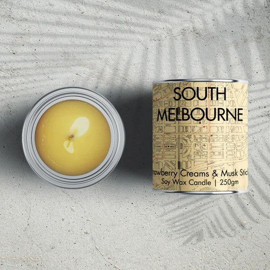 Melbourne Suburb Candles