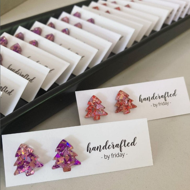 Christmas Tree Studs