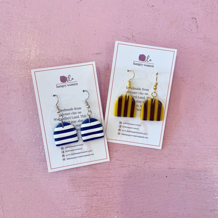 AFL Football Earrings
