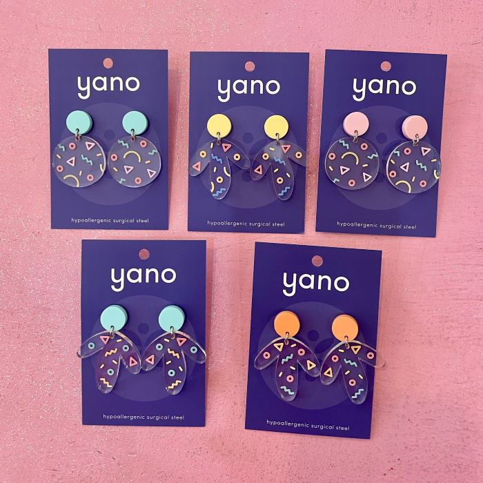Handmade Statement earrings - Yano Designs