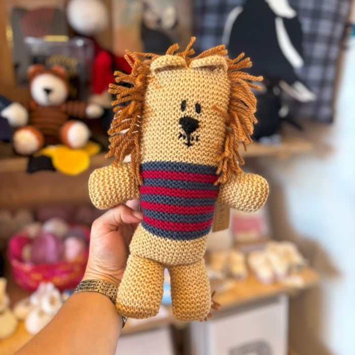 Knitted Footy Toys