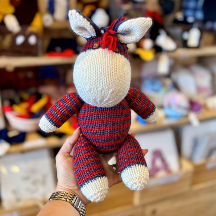 Knitted Footy Toys