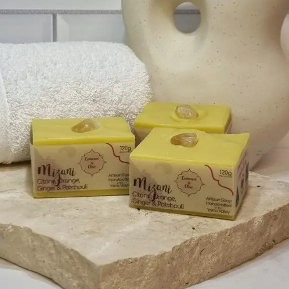 Handmade Crystal Soap Bar