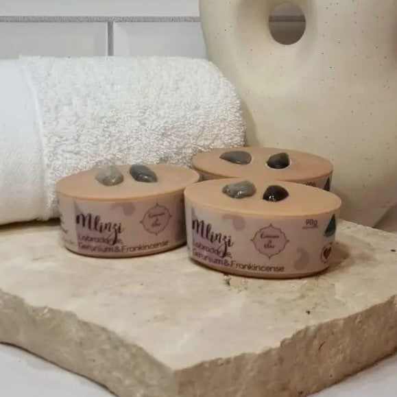 Handmade Crystal Soap Bar