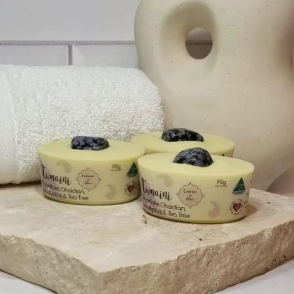 Handmade Crystal Soap Bar