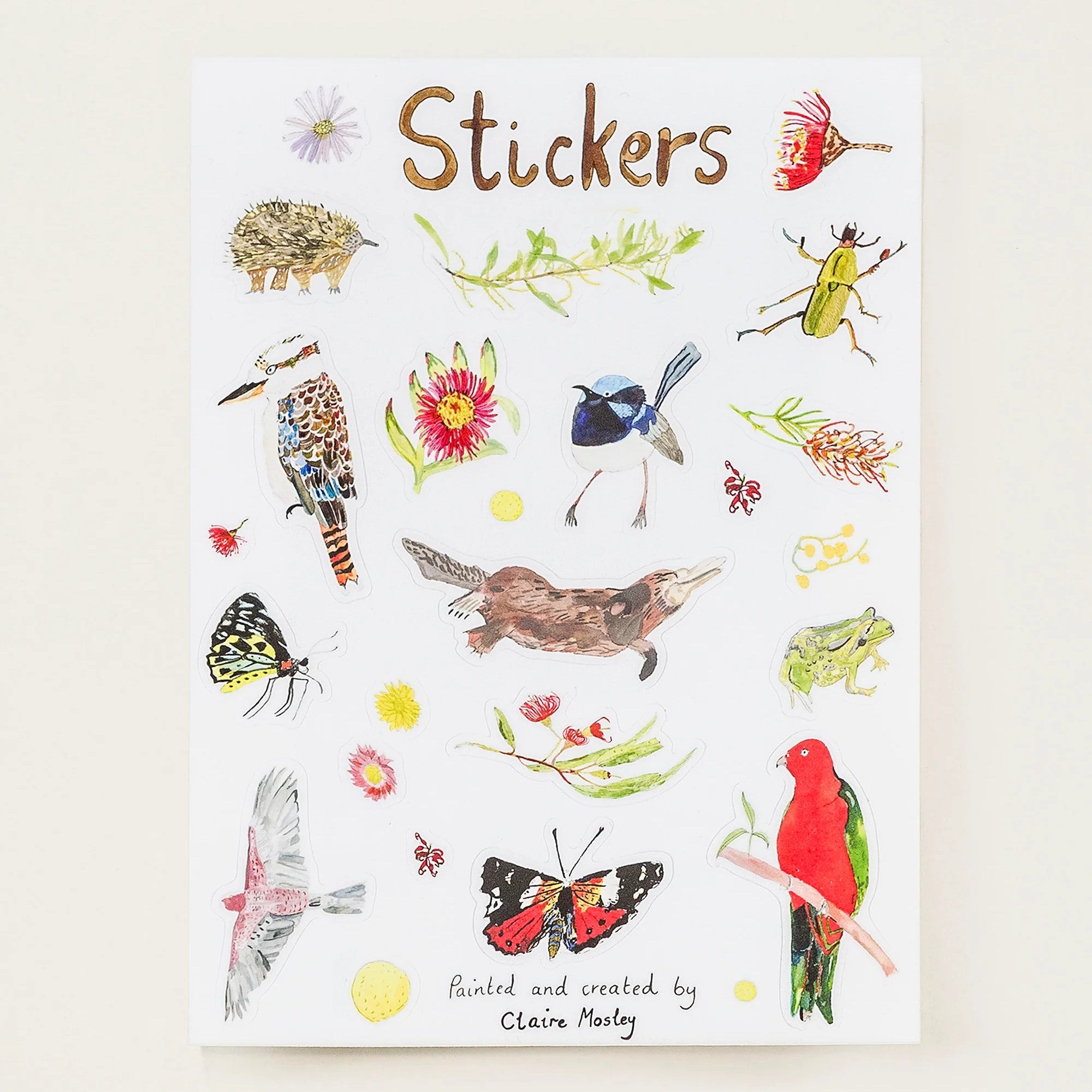 Stickers by Claire Mosley
