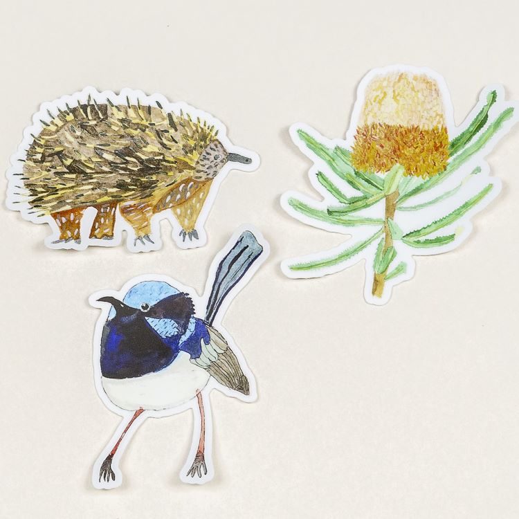 Stickers by Claire Mosley