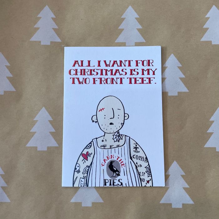 Handmade Quirky Christmas Cards by Cheerio