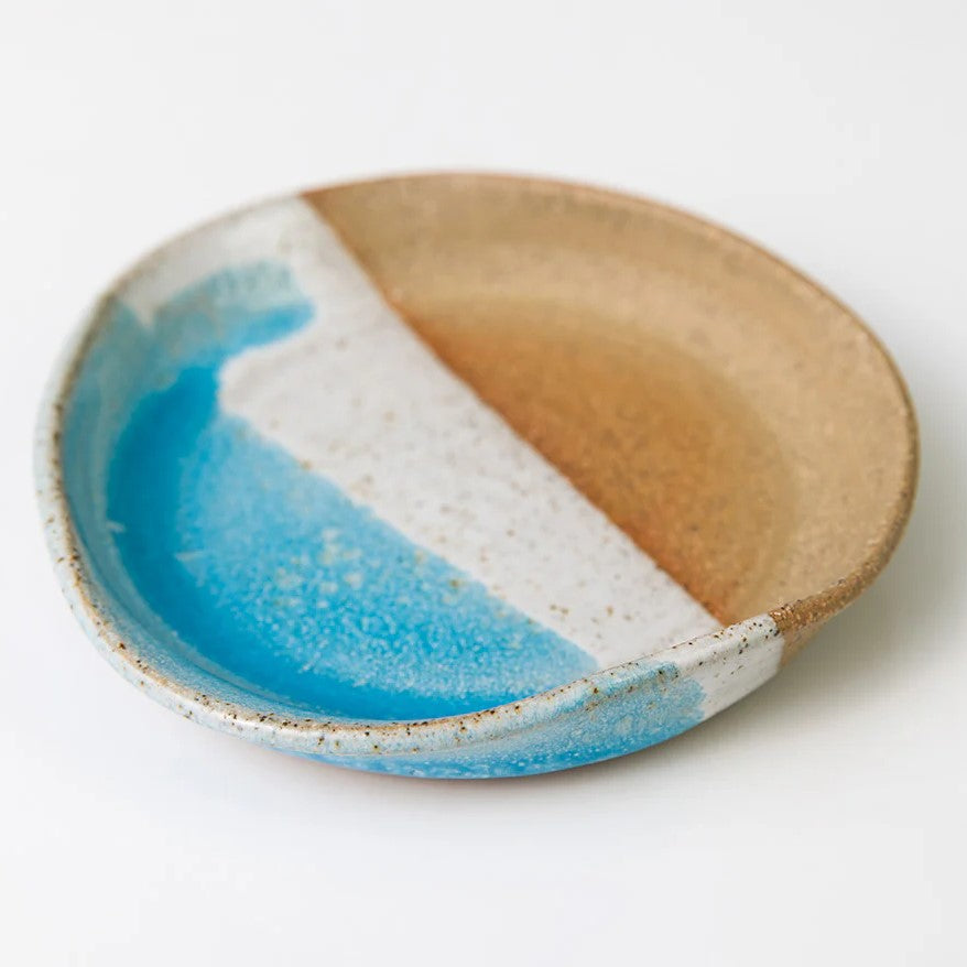 Handmade Alperstein Ceramics - Blue  Drip