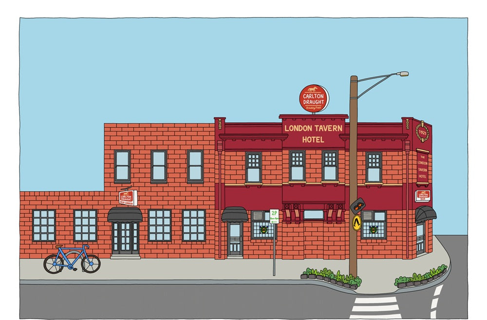 Pubs of Richmond Prints by Lawz Drawz