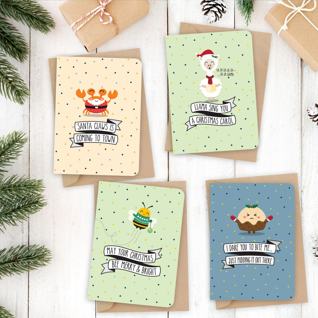 Little Blah Christmas Cards