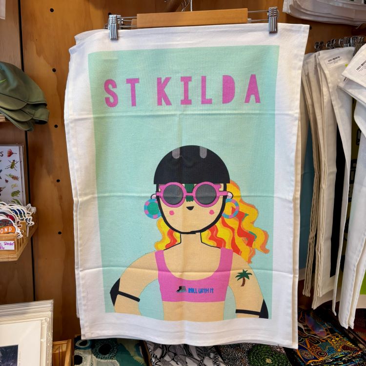 Melbourne Suburb Tea Towels by Cheerio