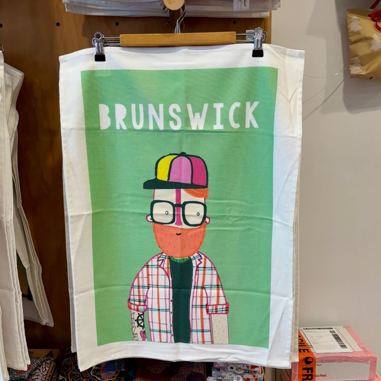 Melbourne Suburb Tea Towels by Cheerio