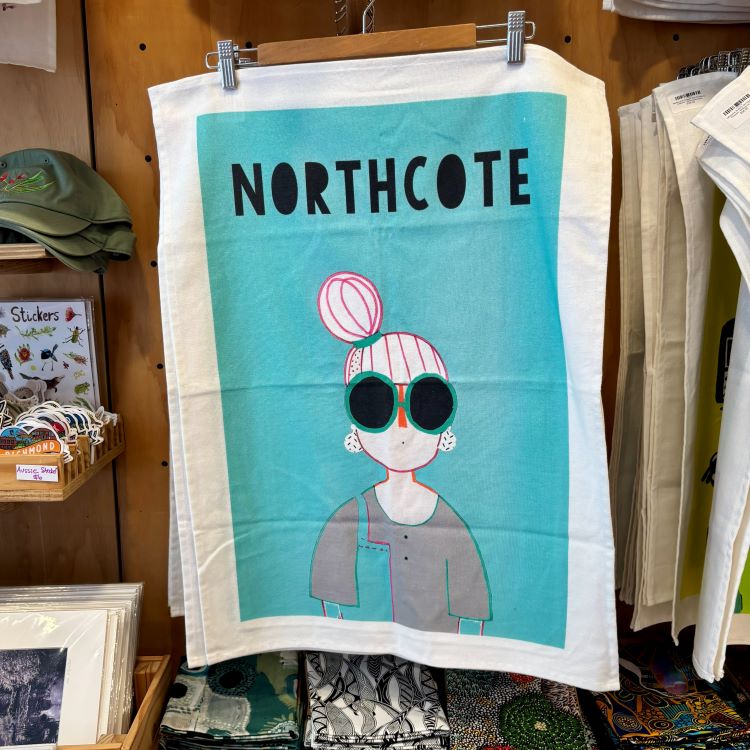 Melbourne Suburb Tea Towels by Cheerio