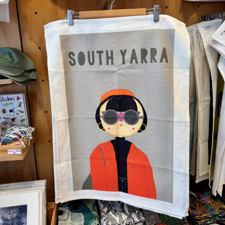 Melbourne Suburb Tea Towels by Cheerio