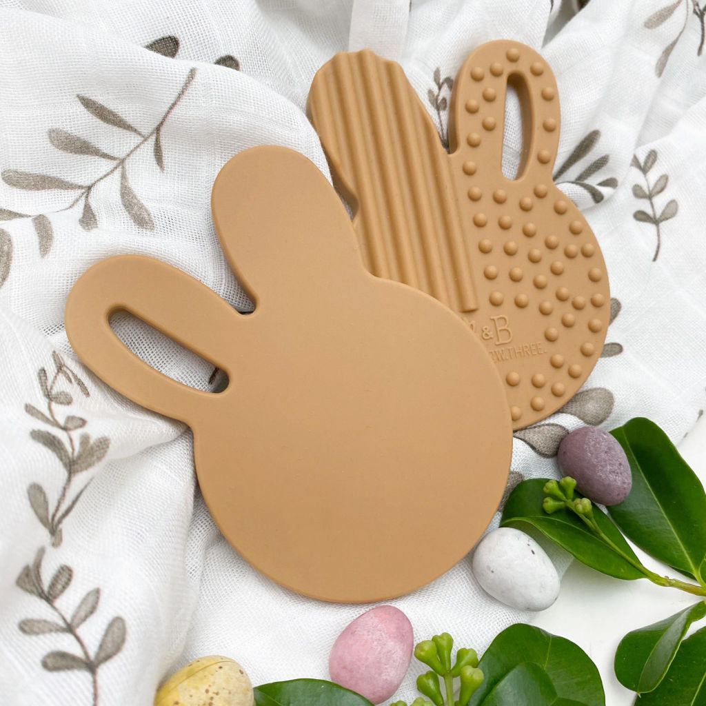 Bunny & Bear Silicone Teething Disk