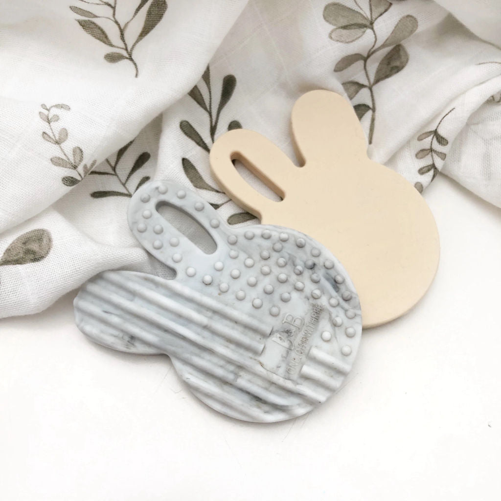 Bunny & Bear Silicone Teething Disk