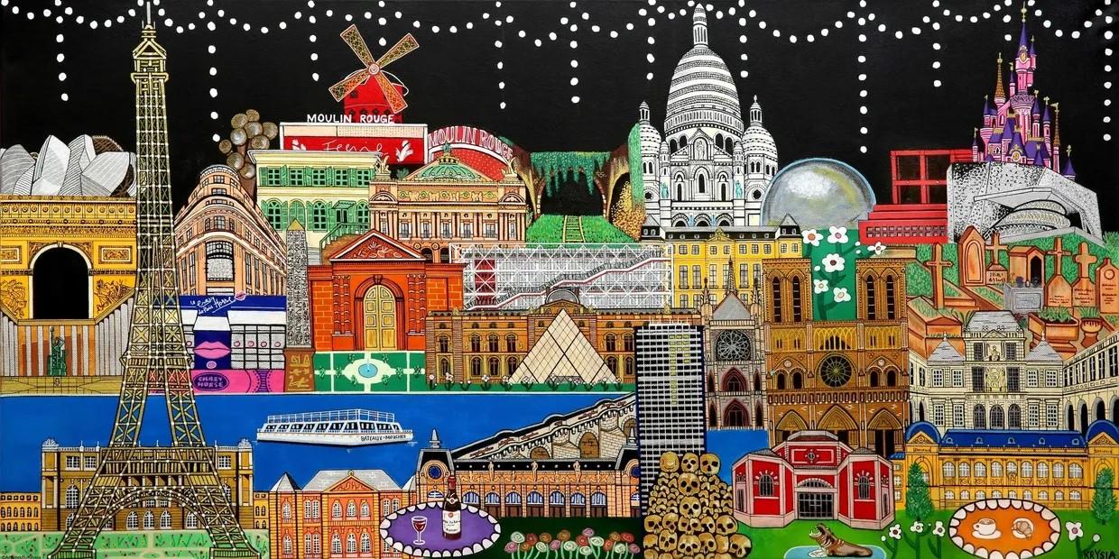 Limited Edition Suburb and City Prints by Krysia Mosley