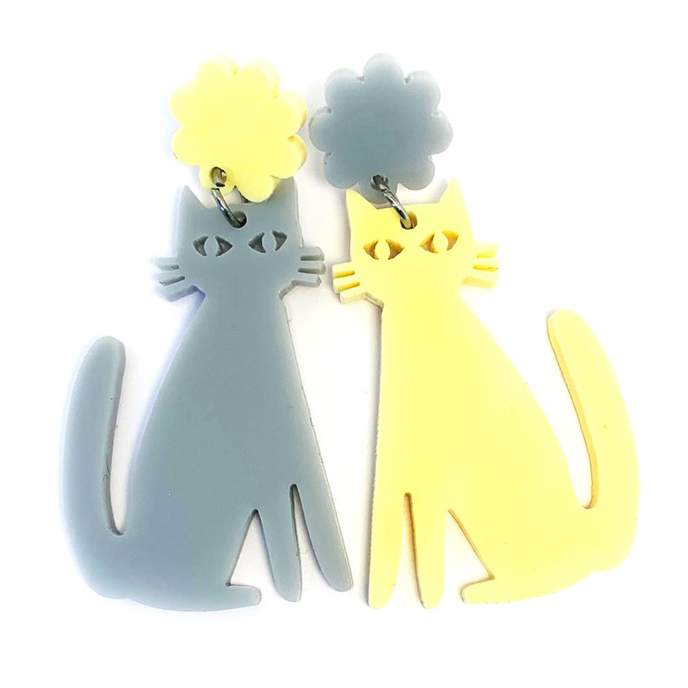 Spooky Cat Earrings