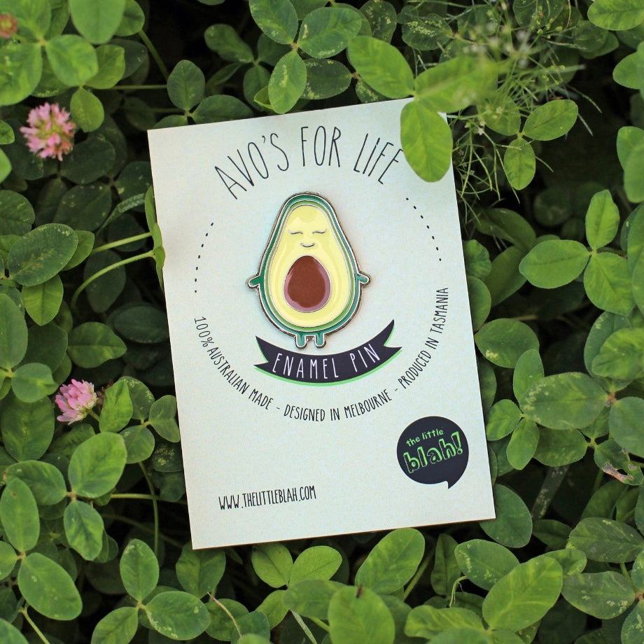 Little Blah Enamel Pins