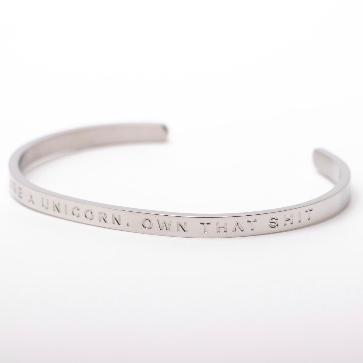 Positive Affirmation Cuff Bangles