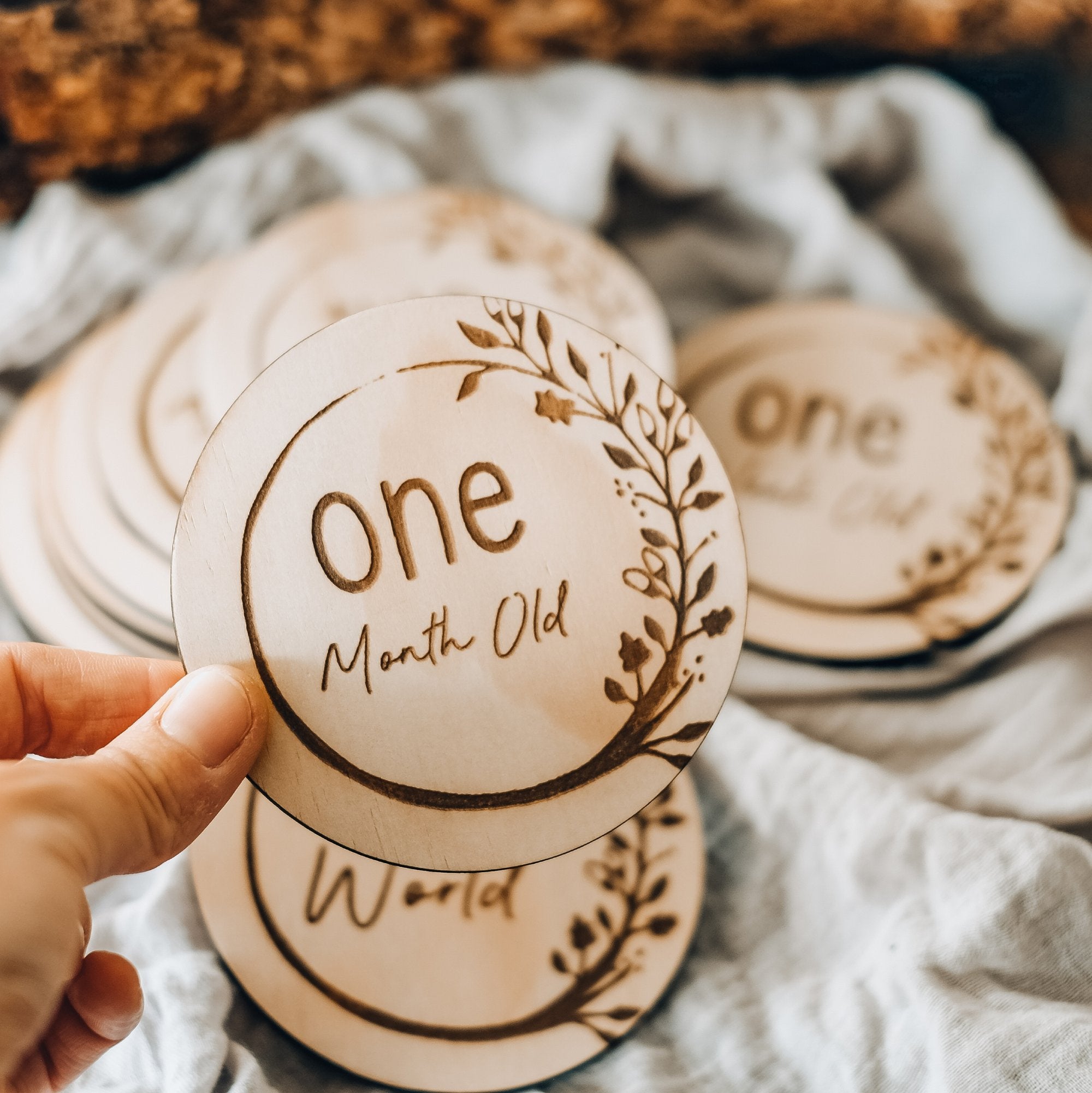Baby Milestone Discs
