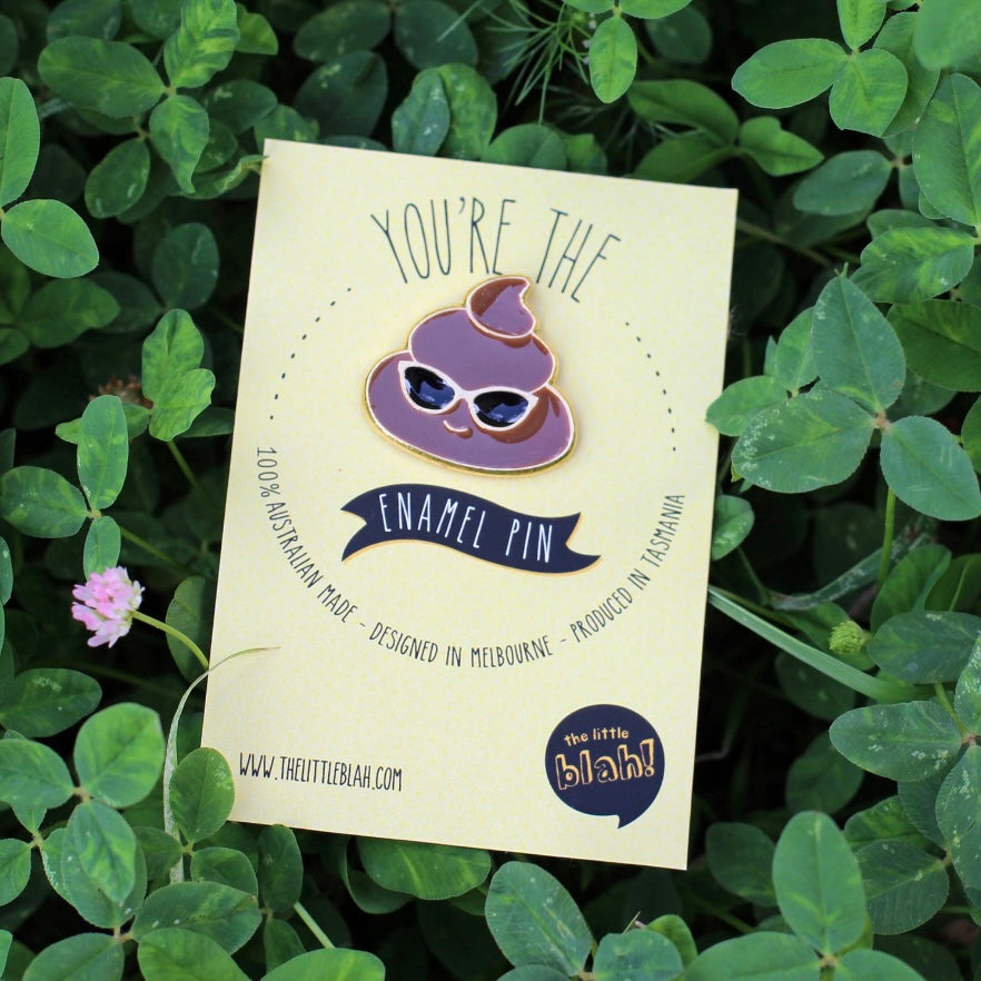Little Blah Enamel Pins