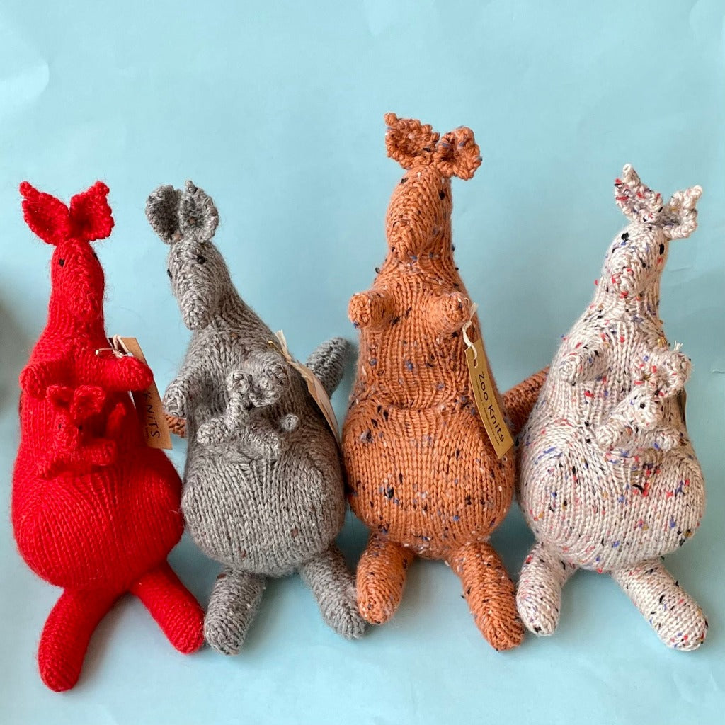 Hand-knitted Australian Animal Toys