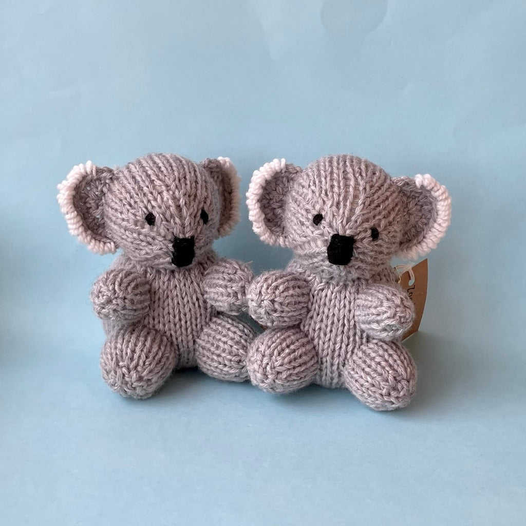 Hand-knitted Australian Animal Toys