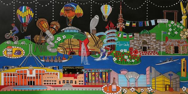 Limited Edition Suburb and City Prints by Krysia Mosley