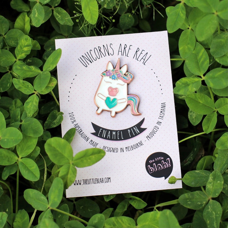 Little Blah Enamel Pins
