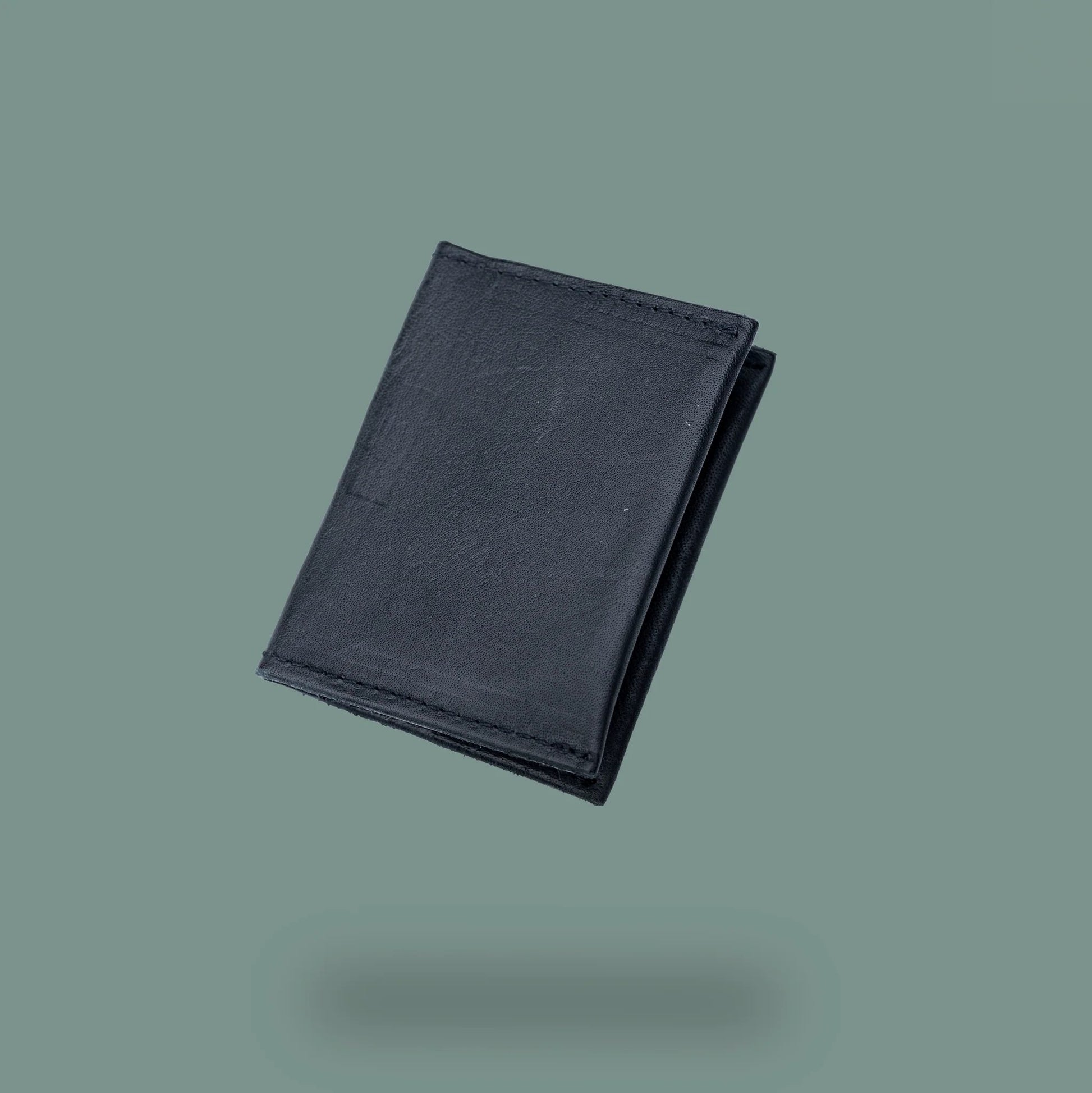 Handmade Leather 'Future Man' Card Wallet