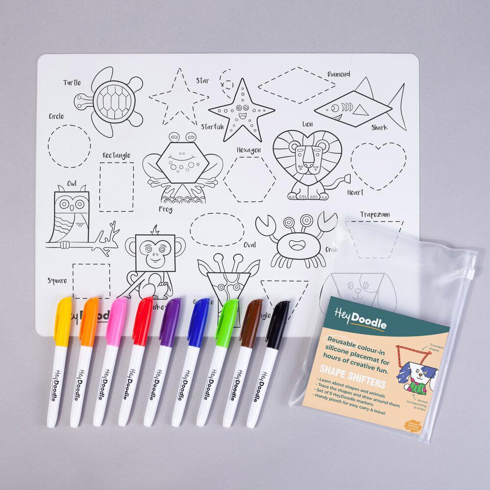 Reusable Silicone Drawing Mats