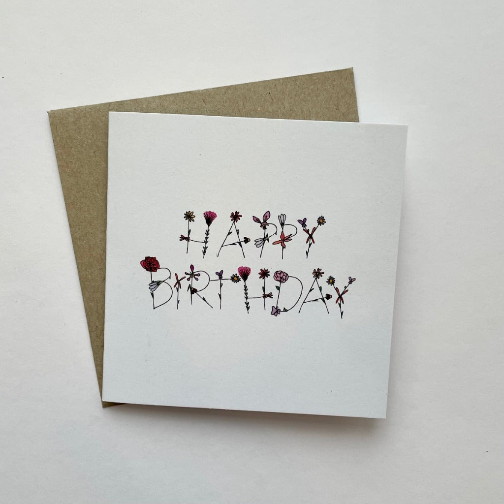 Handmade Floral Greeting Cards