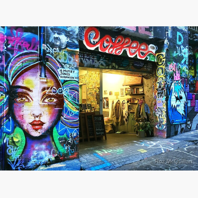 Melbourne Graffiti Photography by Roz McQuillan