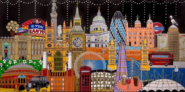 Limited Edition Suburb and City Prints by Krysia Mosley