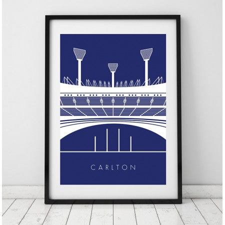 AFL Footy Prints by Mopsy