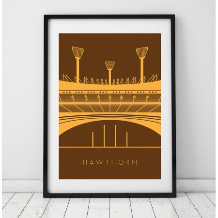 AFL Footy Prints by Mopsy