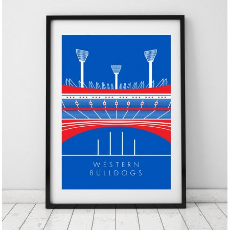 AFL Footy Prints by Mopsy