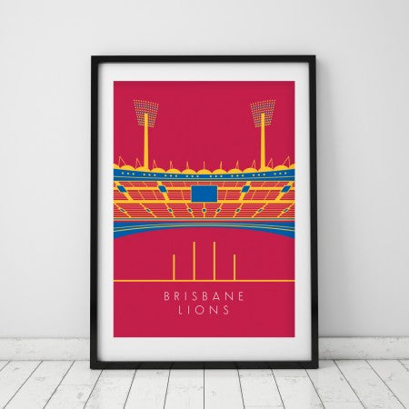 AFL Footy Prints by Mopsy