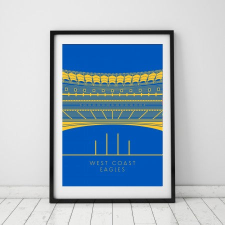 AFL Footy Prints by Mopsy