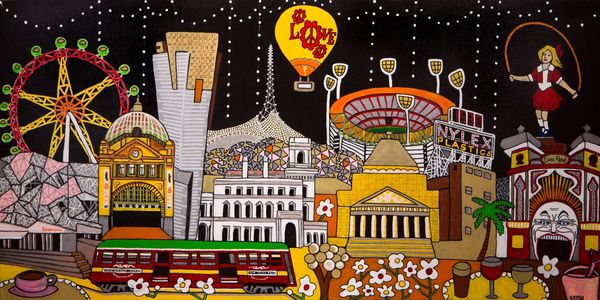 Limited Edition Suburb and City Prints by Krysia Mosley
