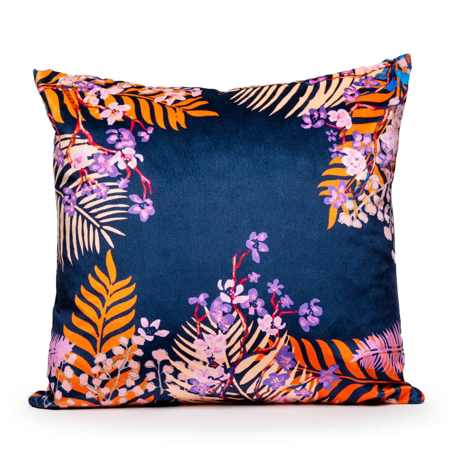 Floral Velvet Printed Cushions