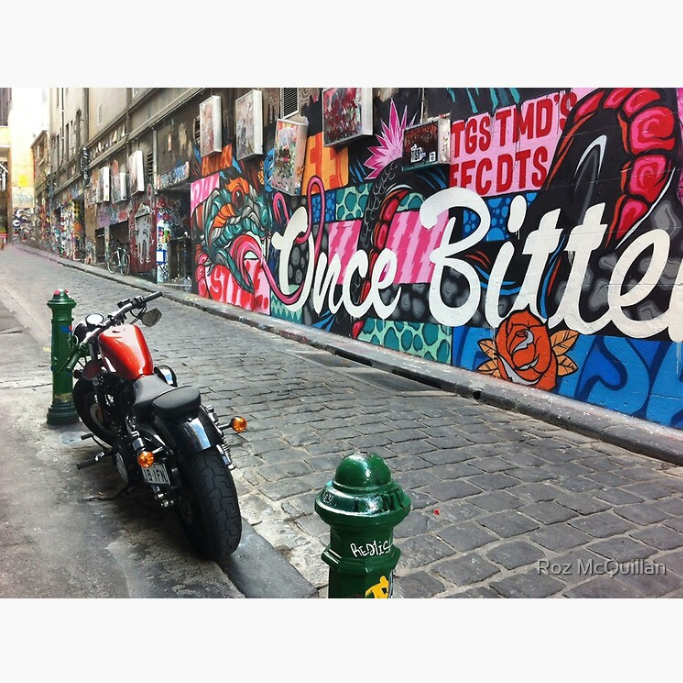 Melbourne Graffiti Photography by Roz McQuillan