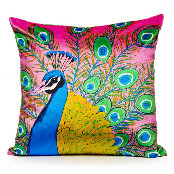 Floral Velvet Printed Cushions