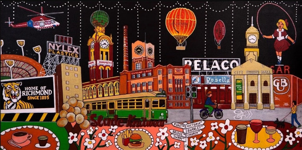 Limited Edition Suburb and City Prints by Krysia Mosley