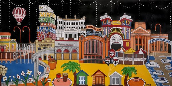 Limited Edition Suburb and City Prints by Krysia Mosley