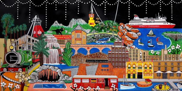 Limited Edition Suburb and City Prints by Krysia Mosley