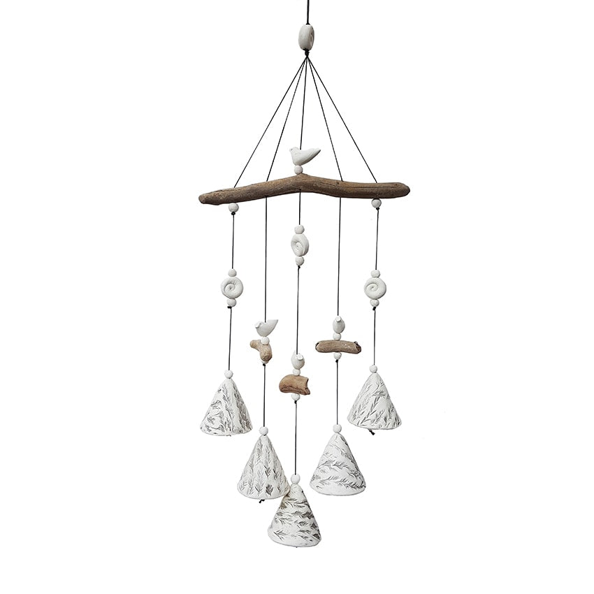 Driftwood Ceramic Bells