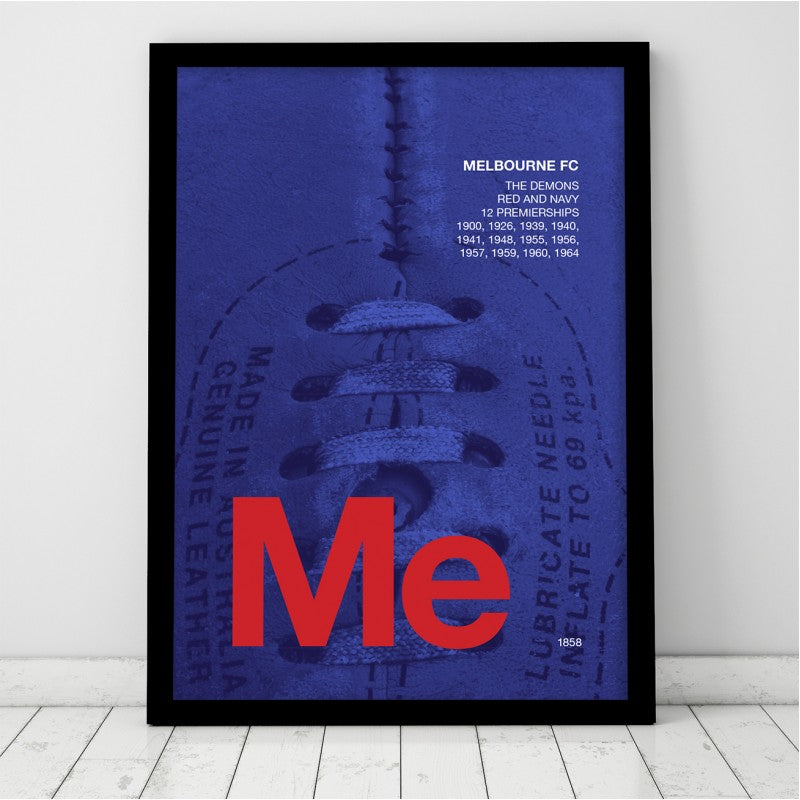 Vintage Footy Prints (with Premierships)
